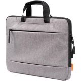 POFOKO A300 13 inch Portable Business Casual Polyester Laptop Bag(Light Grey)