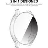 Voor Samsung Galaxy Watch4 44mm Enkay Hat-Prince Full Coverage Transparante Zachte Case TPU HD Clear Cover