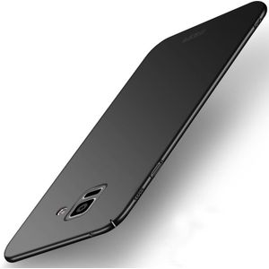 MOFI Frosted PC Ultra-thin Full Coverage Case for Galaxy A8 Plus (2018) / A730F(Black)