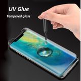 UV Liquid Curved Full Glue Full Screen Tempered Glass for Huawei  P30