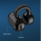 Z28 Wireless Ear Clip Type Single-Ear Bluetooth 5.3 Oortelefoon (White Box-pakket)
