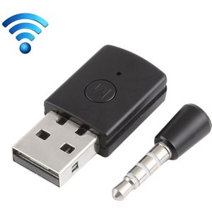 3.5mm & USB-Bluetooth Adapter Dongle ontvanger en zenders voor Sony PlayStation PS4