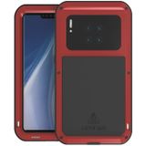 For Huawei Mate 30 Pro LOVE MEI Metal Shockproof Waterproof Dustproof Protective Case(Red)