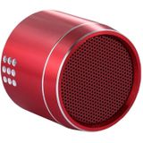 Portable True Wireless Stereo Mini Bluetooth Speaker with LED Indicator & Sling for iPhone  Samsung  HTC  Sony and other Smartphones (Red)