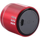 Portable True Wireless Stereo Mini Bluetooth Speaker with LED Indicator & Sling for iPhone  Samsung  HTC  Sony and other Smartphones (Red)