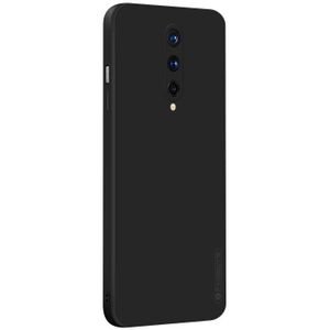 For OnePlus 8 PINWUYO Touching Series Liquid Silicone TPU Shockproof Case(Black)