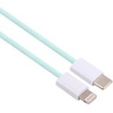 12W PD USB-C / TYPE-C tot 8 PIN-gegevenskabel  kabellengte: 1m