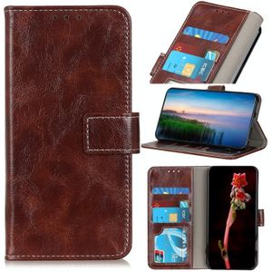 For Nokia 7.3 Retro Crazy Horse Texture Horizontal Flip Leather Case with Holder & Card Slots & Photo Frame & Wallet(Brown)