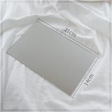 5 PCS Acrylic Geometric Mirror Reflector Photo Props Shooting Background  Colour: Rectangular 14x21cm