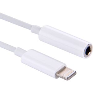 8 Pin to 3.5mm Audio Adapter  Length: About 9cm(White)  For iPhone 7 / iPhone 7 Plus / iPhone 6 & 6s / iPhone 6 Plus & 6s Plus  Not Support iOS 10.3.1 or Above Mobile Phones
