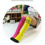 3 paar lente en herfst student kinderen huidvriendelijke alfabet ZYL lange katoenen sokken ongeveer 42cm