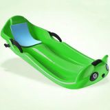 Grass Board Aadult Increase Thickening Children Snowboard Sand Board Sled Car Ski Car Veneer  Size: 100 x 43 x 29cm(Green)