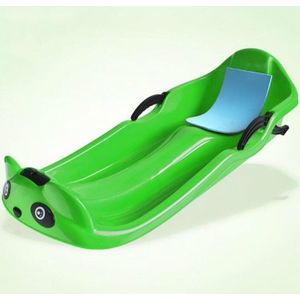 Grass Board Aadult Increase Thickening Children Snowboard Sand Board Sled Car Ski Car Veneer  Size: 100 x 43 x 29cm(Green)