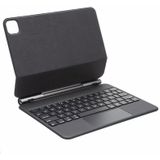 For iPad Air 5 / 4 10.9 inch P10 Bluetooth Keyboard Leather Case with Touch Pad(Black)
