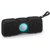 New Rixing NR-9011 Bluetooth 5.0 Portable Outdoor Wireless Bluetooth Speaker(Black)