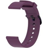 Silicone Glossy Sport Wrist Strap for Huami Amazfit Bip Lite Version 20mm (Purple)