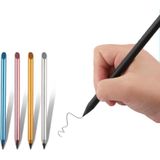 Office Pencil Onbeperkt Schrijven Eeuwige Metalen Pen Inktloze Pen Student Schrijven Potlood HB(Goud)