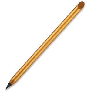 Office Pencil Onbeperkt Schrijven Eeuwige Metalen Pen Inktloze Pen Student Schrijven Potlood HB(Goud)