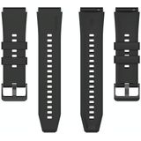 For Huawei Watch GT2 Pro Silicone Replacement Strap Watchband(Black)