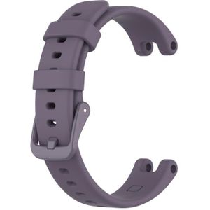 For Garmin Lily Silicone Replacement Strap Watchband with Dismantling Tools(Purple)