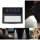 6 LEDs Outdoor IP65 Waterproof Garden Lamp LED Solar Power Light Sensor Emergency Wall Light(White Light)