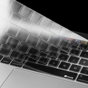 ENKAY TPU Keyboard Protector Cover for MacBook Pro 13.3 Inch (2016) with Touch Bar & Pro 15.4 Inch (2016) with Touch Bar (A1706 / A1707)  Europe Version