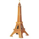 3 PCS 3D Puzzel Mini World Building Model Kinderen assembleren intellectuele speelgoed (Eiffeltoren)