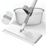 Hand-Free Household Large Mop Wet & Dry Floor Mop  Style:With Bucket  Specification:36cm (3 Rag)