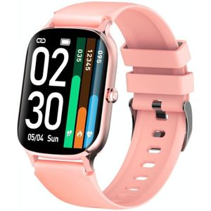F37 1.69 inch TFT Screen IP67 Waterproof Smart Watch  Support Body Temperature Monitoring / Heart Rate Monitoring / Blood Pressure Monitoring(Pink)