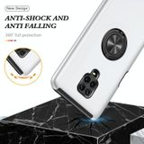 Voor Xiaomi Redmi Note 9 PRO / OPMERKING 9S PC + TPU-schokbestendige magnetische telefooncase met onzichtbare ringhouder