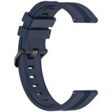 Voor Huawei Watch GT3 42 mm 20 mm concave gestreepte siliconen horlogeband