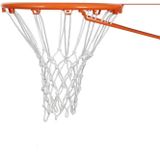 2 Pairs Outdoor Round Rope Basketball Net  Colour: 5.0mm Heavy Polyester(White)