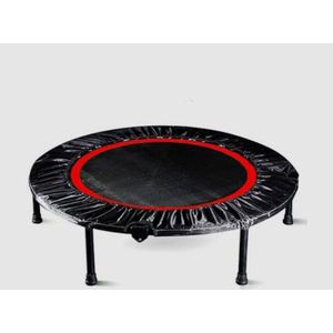 40 inch with Bars  Household Indoor Small Trampoline Bounce Bed Fitness Equipment for Children