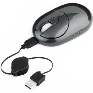 MZ-012 2.4G 1200 DPI Wireless Rechargeable Optical Mouse with 3 Ports USB HUB / Charging Dock(Grey)