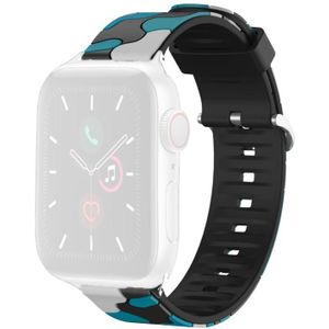 Silicone Replaceable Watch Strap For Apple Watch Series 6 & SE & 5 & 4 40mm / 3 & 2 & 1 38mm(10)