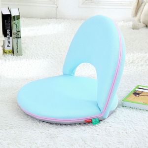 Multifunctional Folding Bed Backrest Waist Pregnant Women Breastfeeding Chair  42-Speed / Large(Baby Blue)