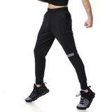 SIGETU Men Quick-drying Elastic Sport Pants (Color:Black Size:XXXL)