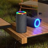 Draadloze Bluetooth-luidspreker met RGB-licht Draagbare waterdichte kleine audio