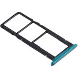 SIM Card Tray + SIM Card Tray + Micro SD Card Tray for Huawei Enjoy 10e / Honor Play 9A (Green)