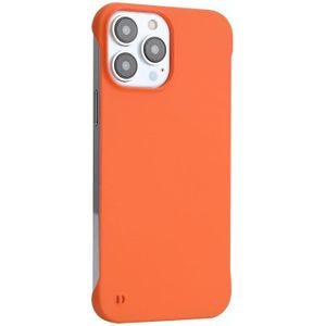 ENKAY Matte Frameless Hard PC Case for iPhone 12 Pro Max(Orange)
