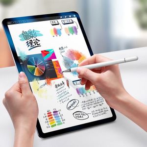 WIWU Pencil One Universal Tablet PC Disc Nib Passive Capacitive Pen Stylus with Ballpoint Nib & Magnetic Cap  Compatible with IOS & Android System Devices