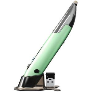 PR-A18 2.4G Charge Mouse Pen Handwritten Glow Wireless Mouse Pen(Green)