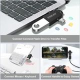 Enkay ENK-AT112 2 in 1 Type-C + Micro USB naar USB 3.0 aluminiumlegering OTG-adapter