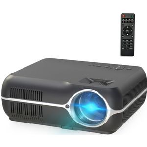 DH-A10B 5.8 inch LCD Screen 4200 Lumens 1280 x 800P HD Smart Projector with Remote Control  Support HDMIx2  USBx2  VGA  AV IN/RCA  RJ45(Black)