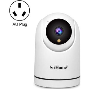 SriHome SH042 2.0MP 1080P HD AI WiFi Pan-tilt bewakingscamera (AU-stekker)