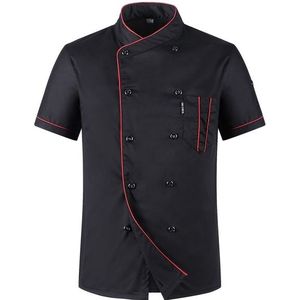Hotel Restaurant Catering Werkkleding voor mannen en vrouwen  maat: l(zwart)