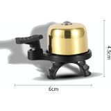 WEST BIKING YP0706048 Bicycle Copper Bell Mountain Bike Mini  Bell(Golden)