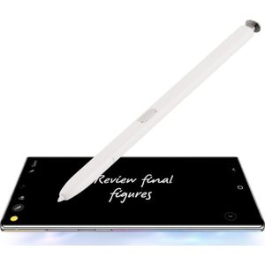 Capacitive Touch Screen Stylus Pen for Galaxy Note20 / 20 Ultra / Note 10 / Note 10 Plus(White)