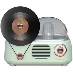 Y02 Retro vinyl platenspeler Draadloze Bluetooth-luidspreker Omgevingslicht Aromatherapie Bluetooth-audio