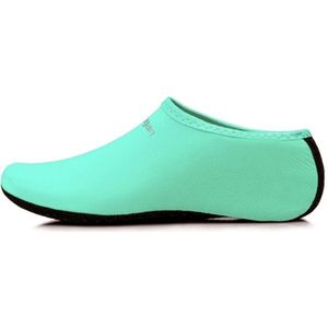 Yoogan 2 paren Unisex outdoor anti slip strand sokken voor zwemmen duiken Snorkelen  schoenmaat: L (37-38) (meer blauw)